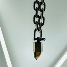 Load image into Gallery viewer, XL LOADED PENDANT / SMOKEY QUARTZ
