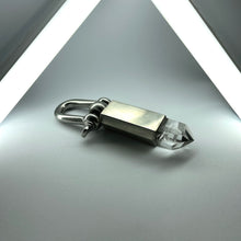 Load image into Gallery viewer, XL LOADED PENDANT / CLEAR QUARTZ

